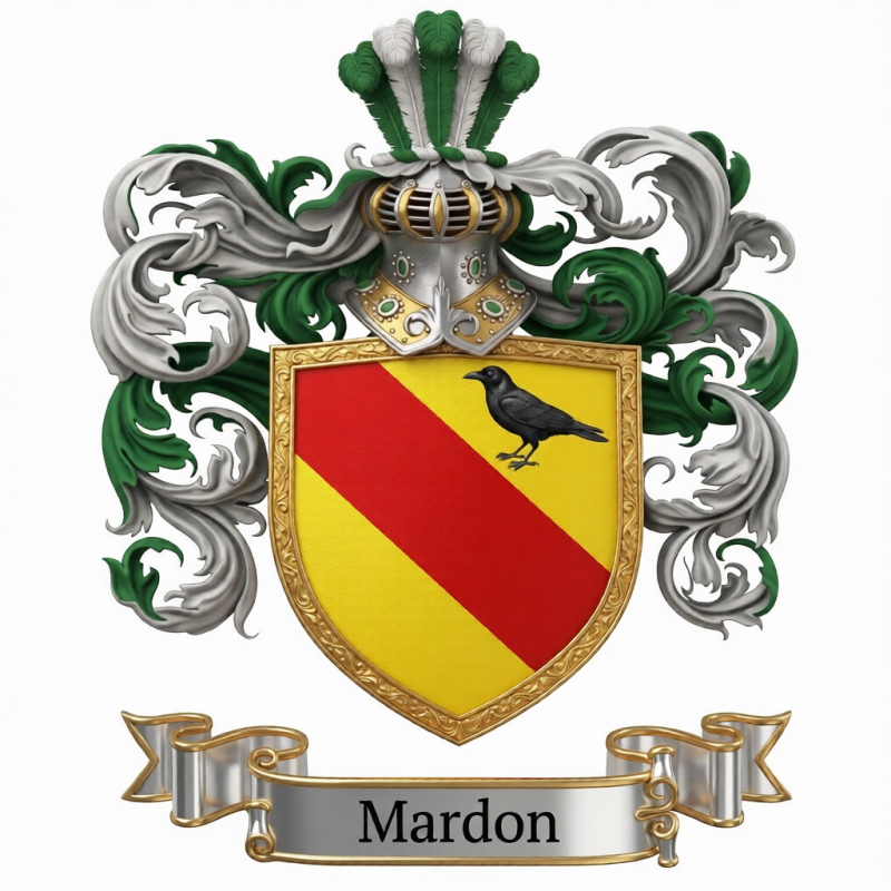 Mardon Family Crest - 1
