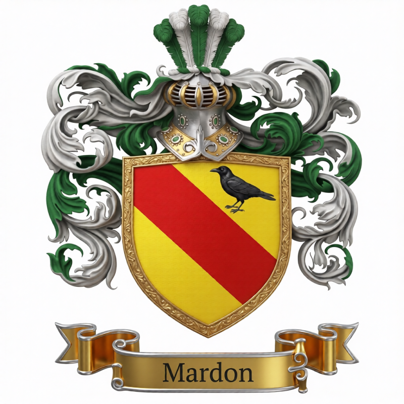 Mardon Family Crest - 2
