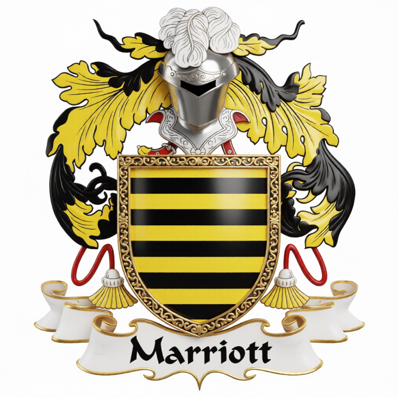 Marriott Family Crest - 1
