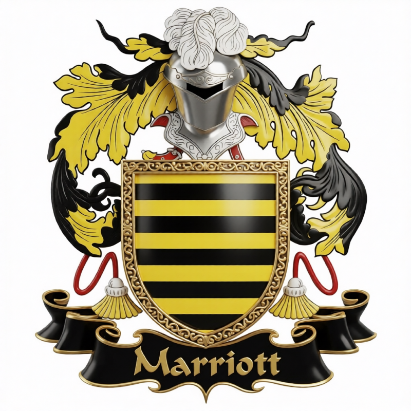 Marriott Family Crest - 3
