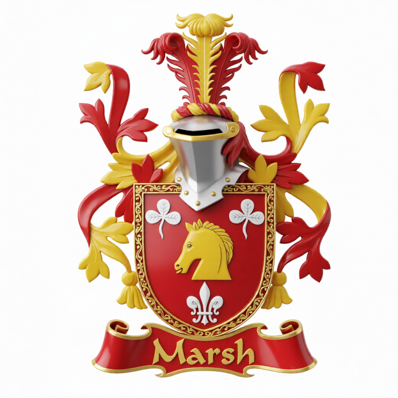Marsh Family Crest

