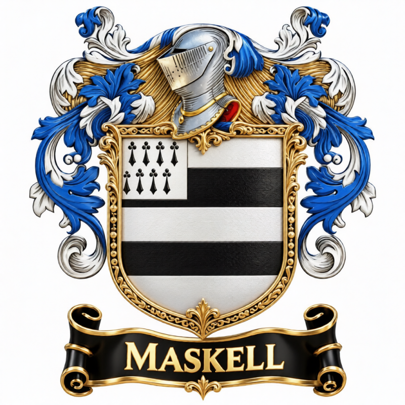Maskell Family Crest
