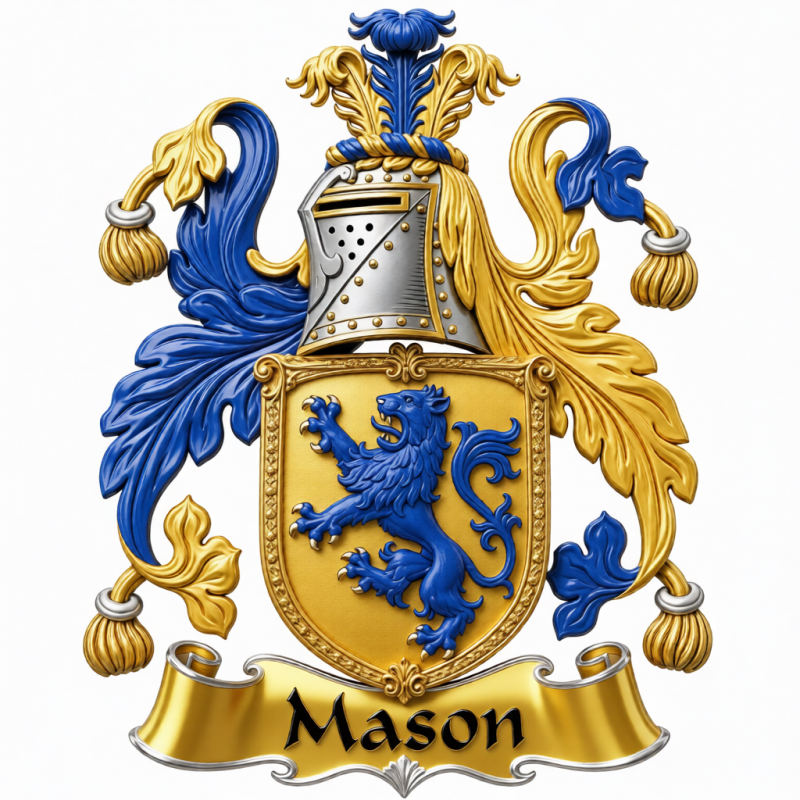 Mason Family Crest - 2
