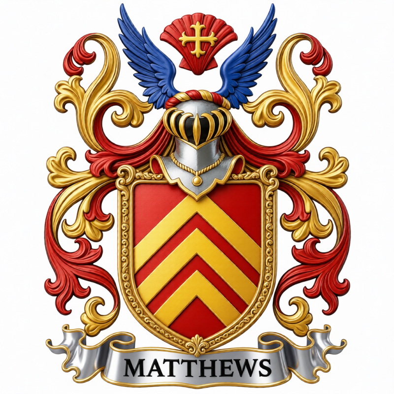 Matthews Family Crest - 3
