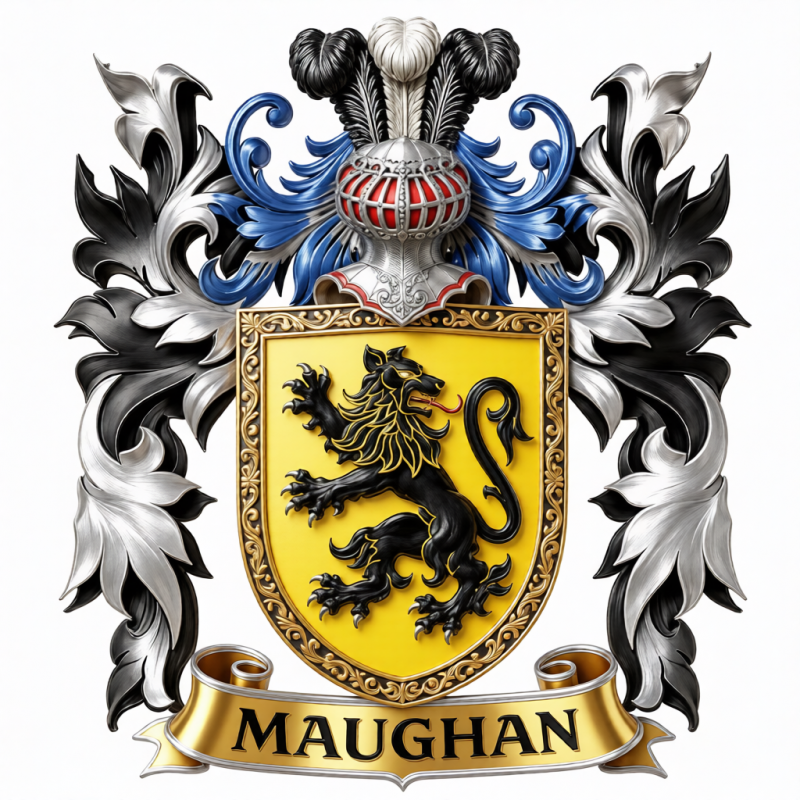 Maughan Family Crest - 2

