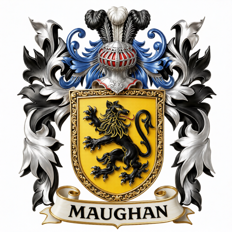 Maughan Family Crest - 3
