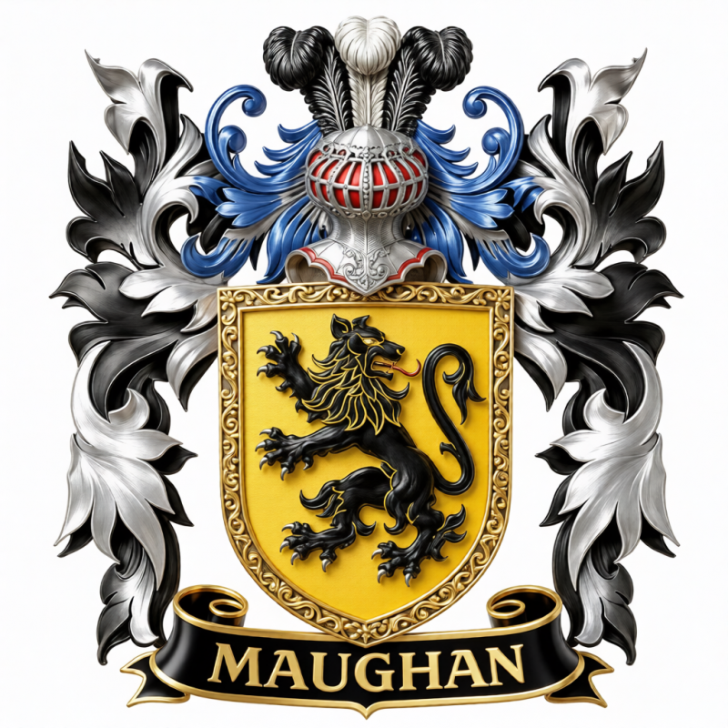 Maughan Family Crest - 4
