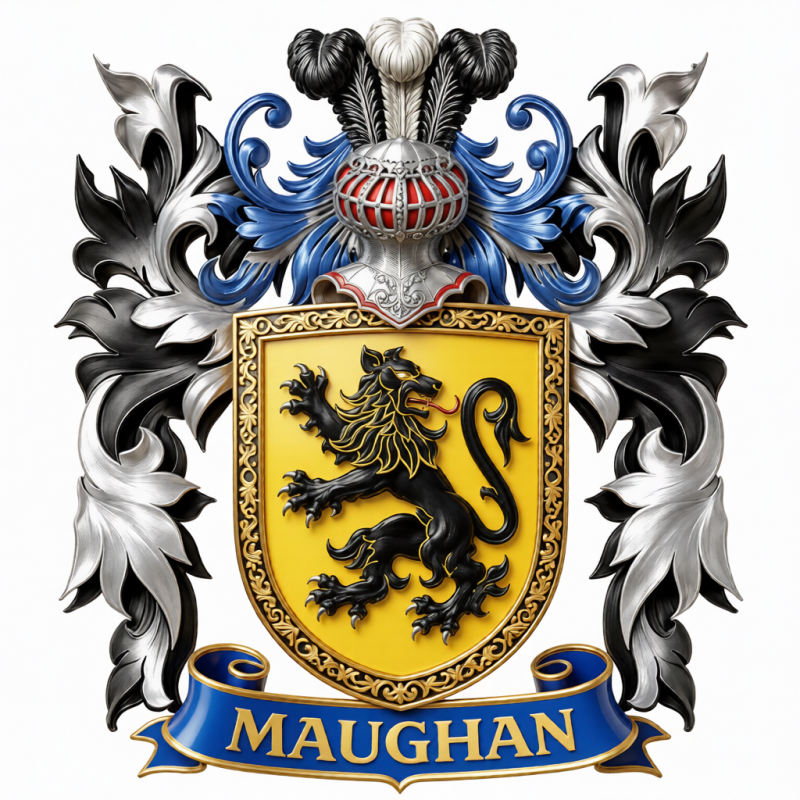 Maughan Family Crest - 5
