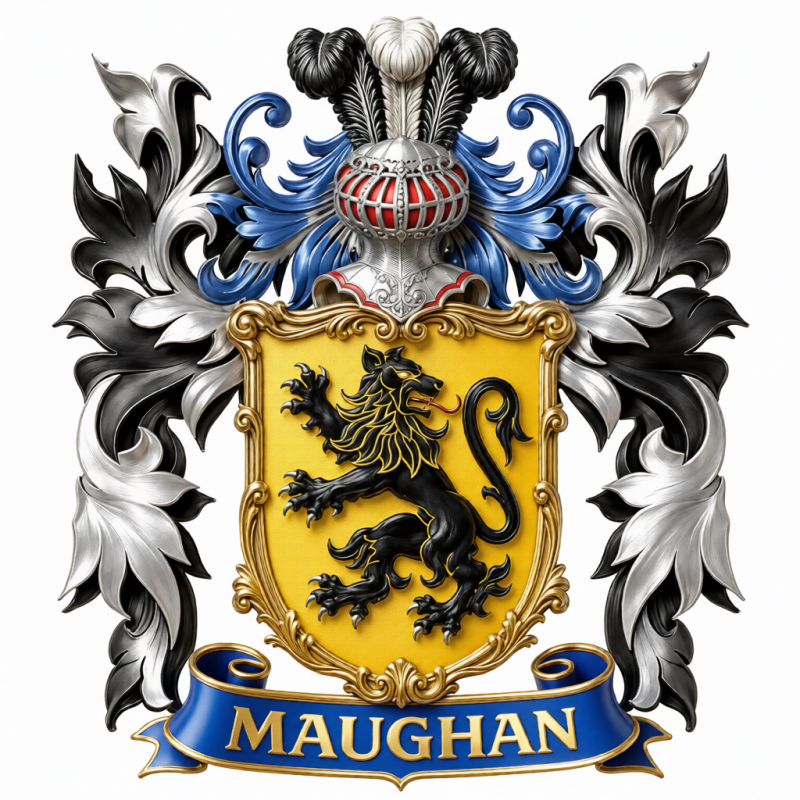 Maughan Family Crest - 6
