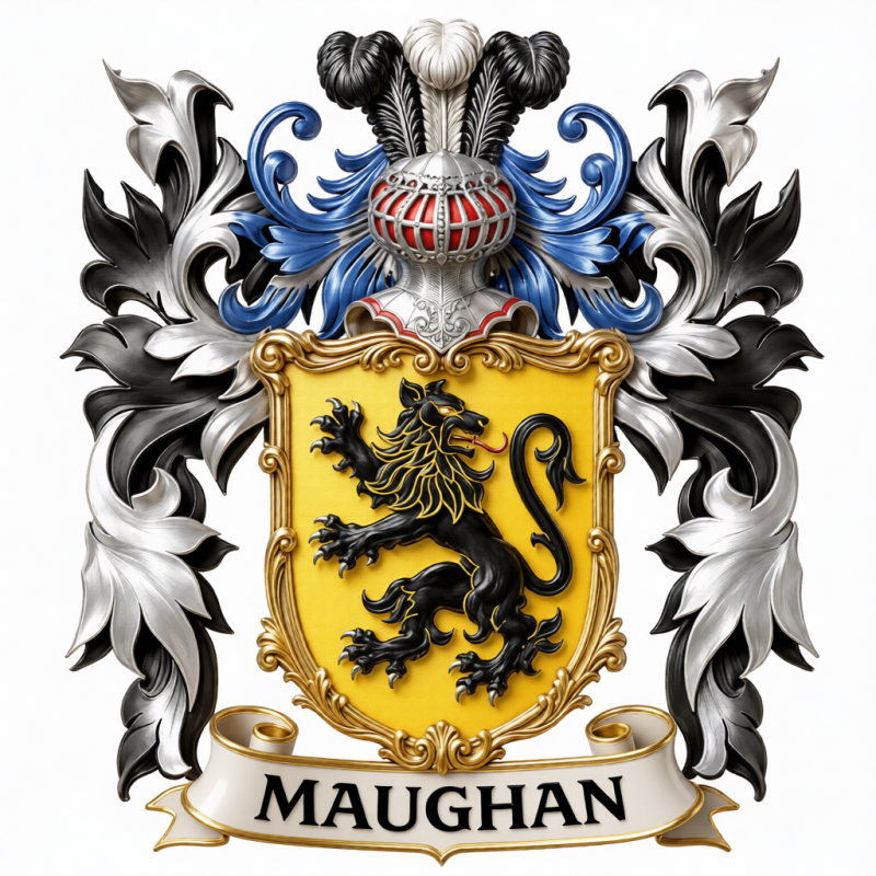 Maughan Family Crest - 8
