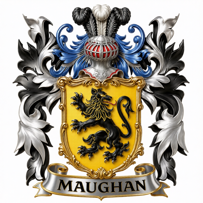 Maughan Family Crest - 9
