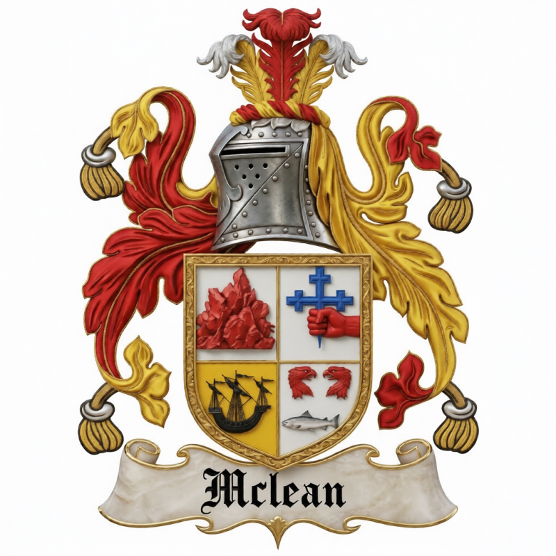 Mclean Family Crest
