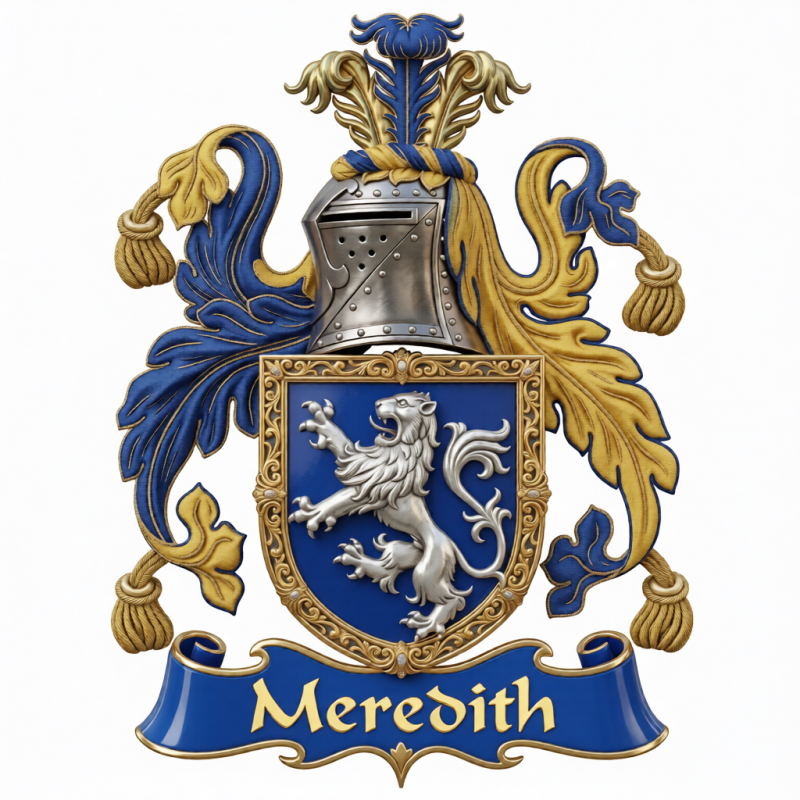 Meredith Family Crest - 1
