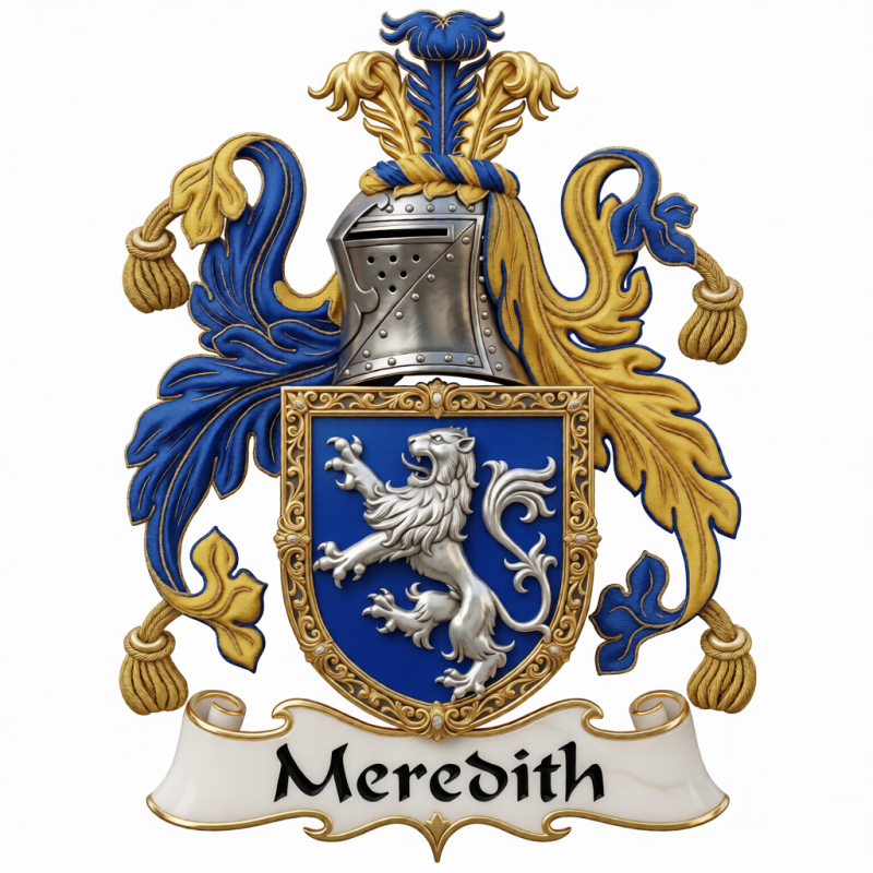 Meredith Family Crest - 2
