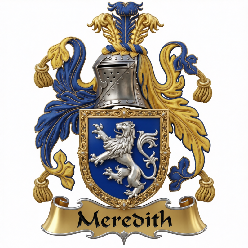 Meredith Family Crest - 4
