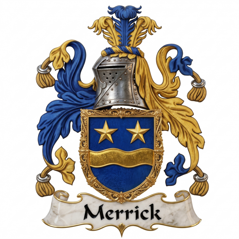 Merrick Family Crest
