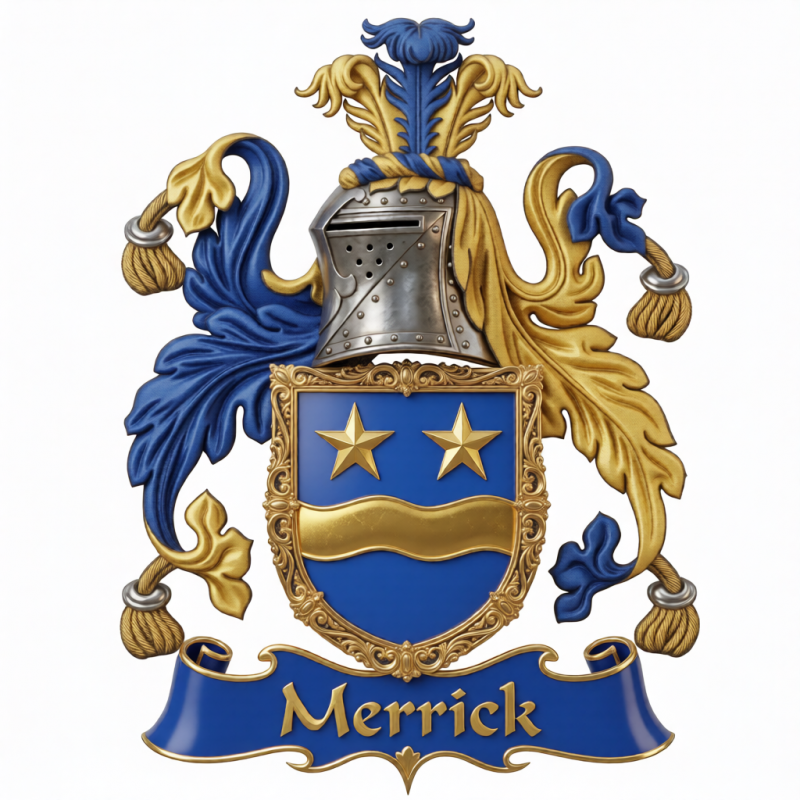 Merrick Family Crest - 1
