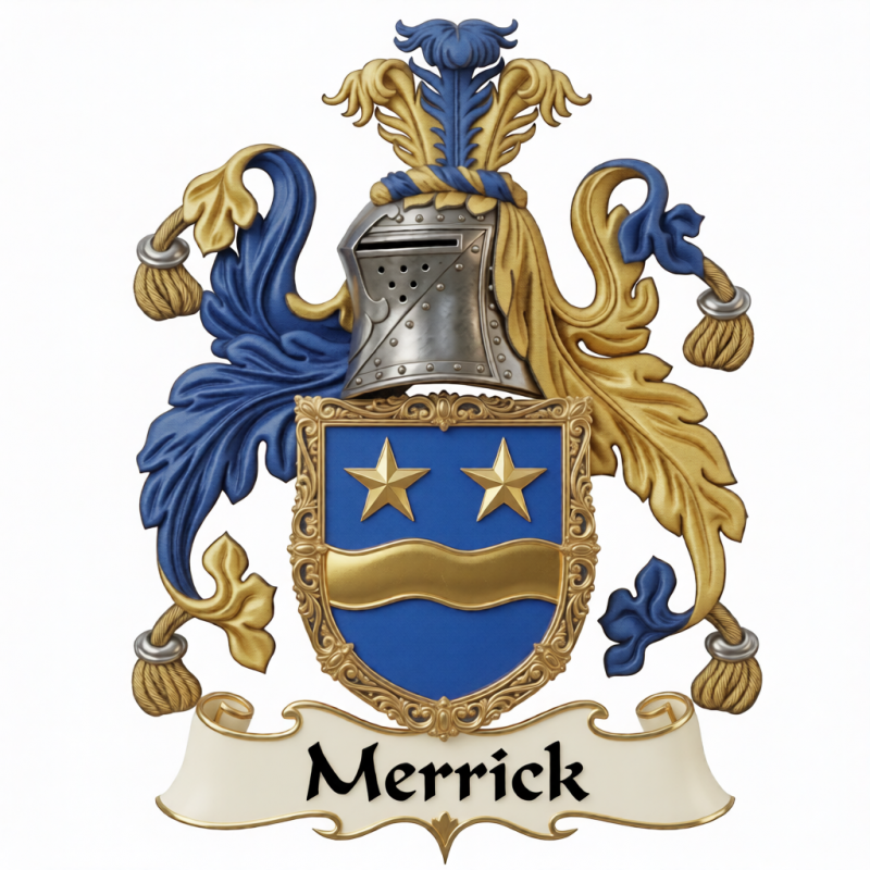Merrick Family Crest - 2
