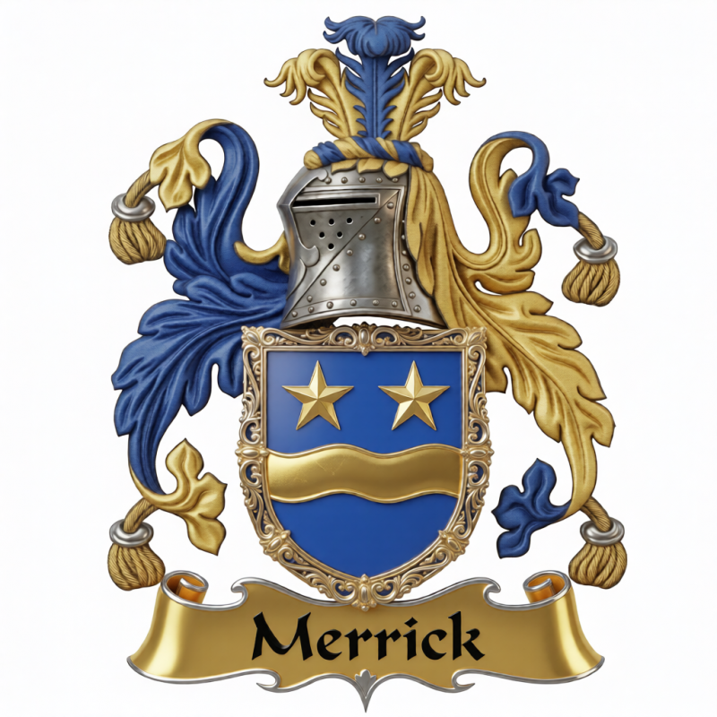 Merrick Family Crest - 3
