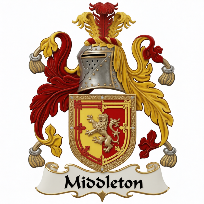 Middleton Family Crest - 2
