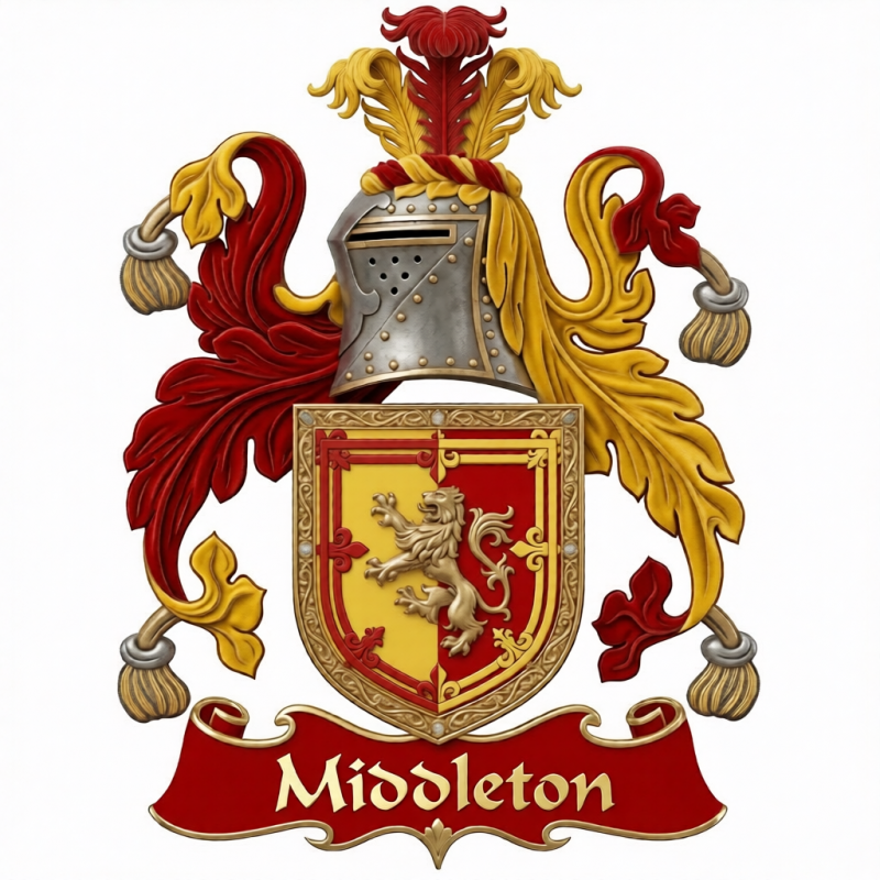 Middleton Family Crest - 3
