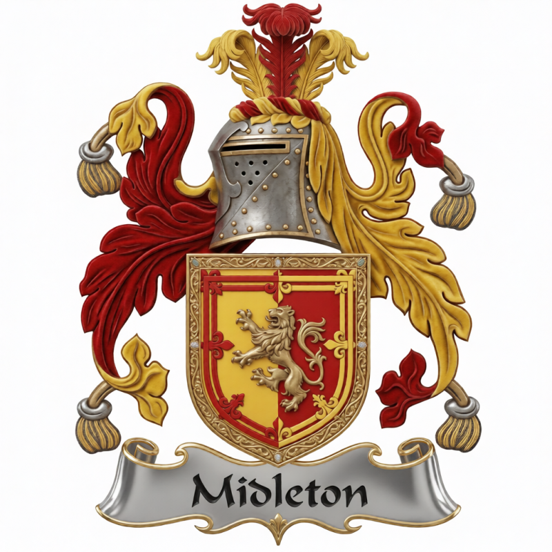 Midleton Family Crest - 1
