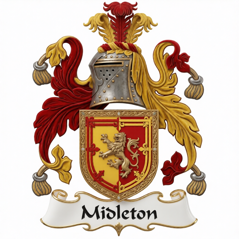 Midleton Family Crest - 3
