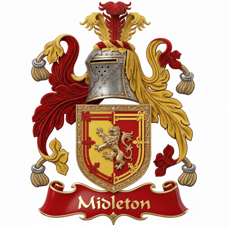 Midleton Family Crest - 4

