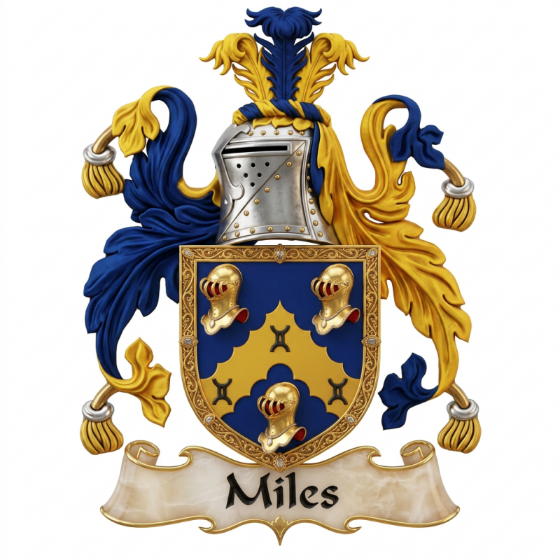 Miles Family Crest
