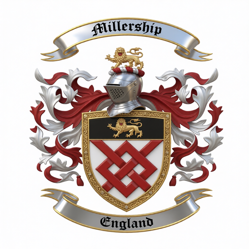 Millership Family Crest - 1
