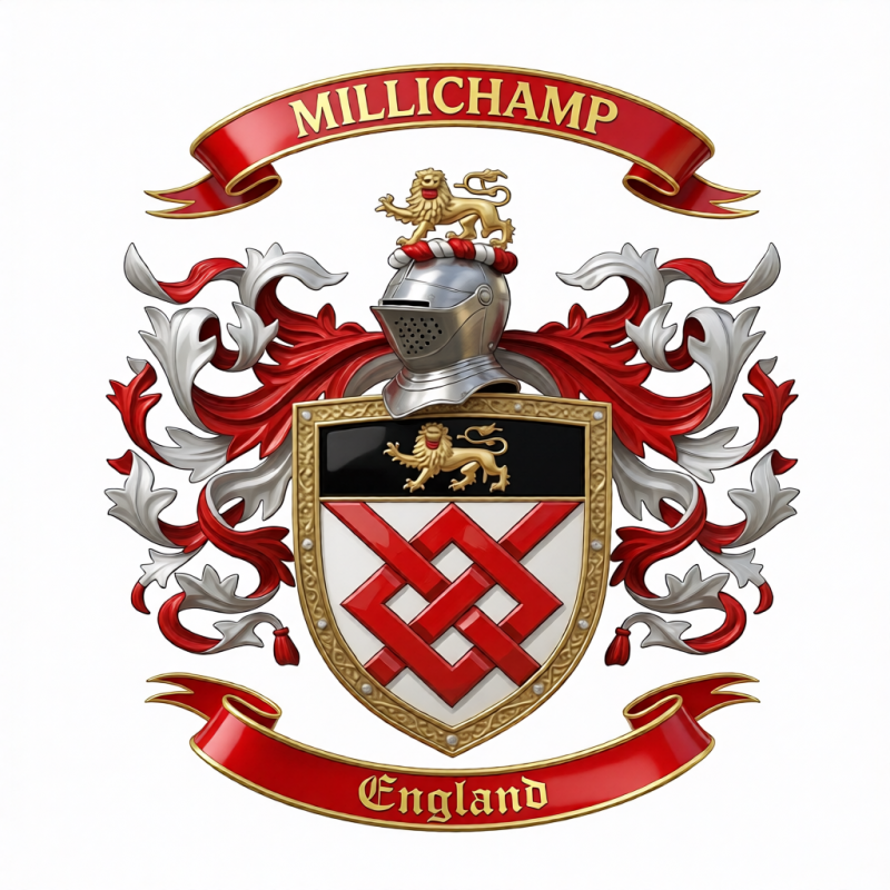 Millichamp Family Crest - 1
