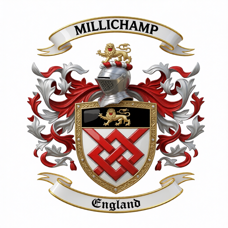 Millichamp Family Crest - 2
