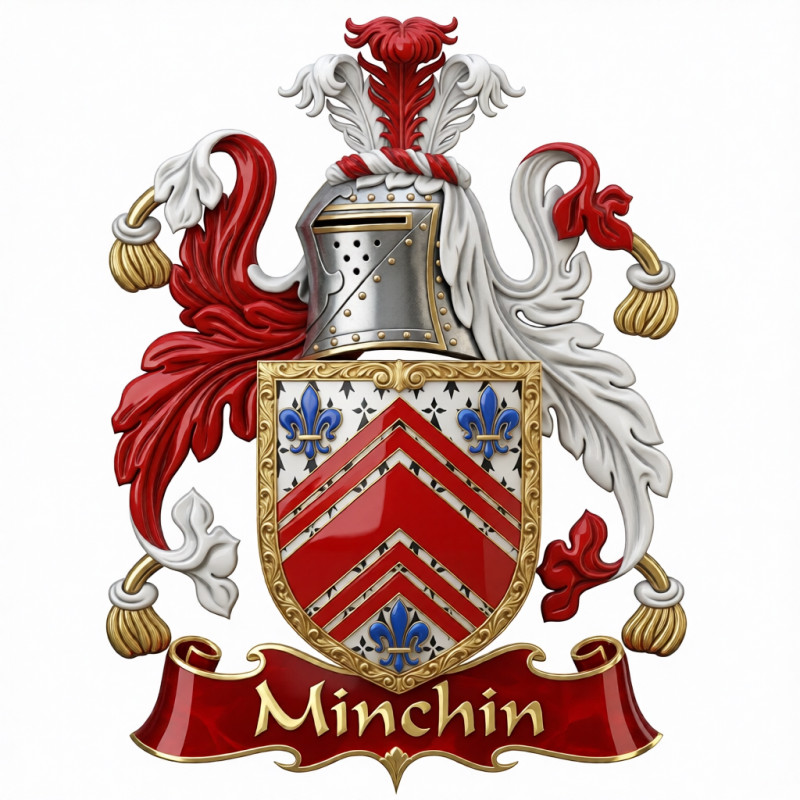 Minchin Family Crest - 3
