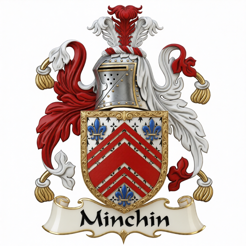Minchin Family Crest - 4
