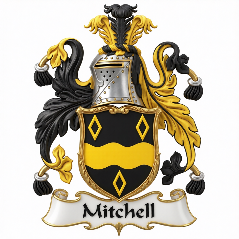 Mitchell Family Crest - 3
