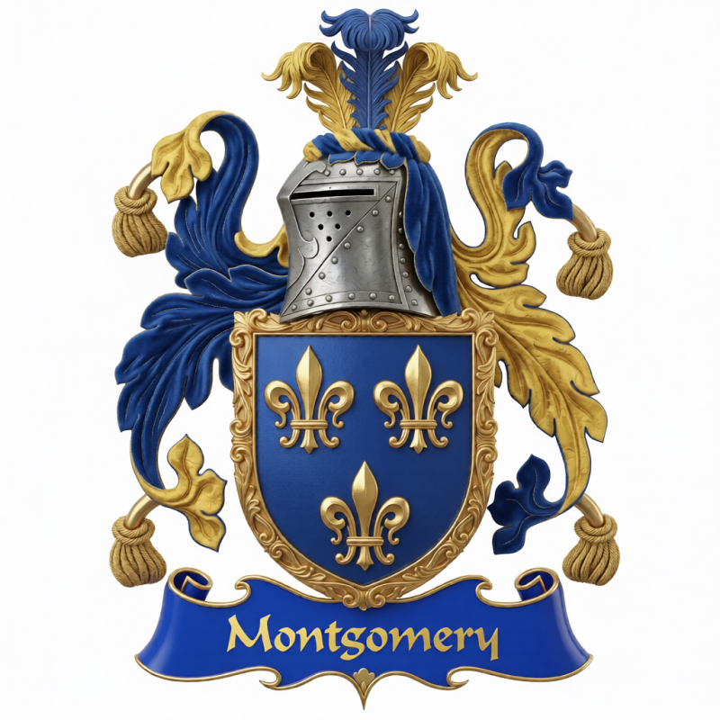 Montgomery Family Crest - 1
