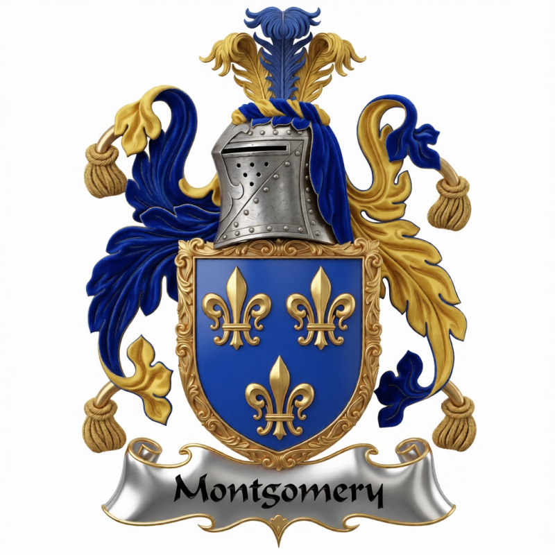 Montgomery Family Crest - 4
