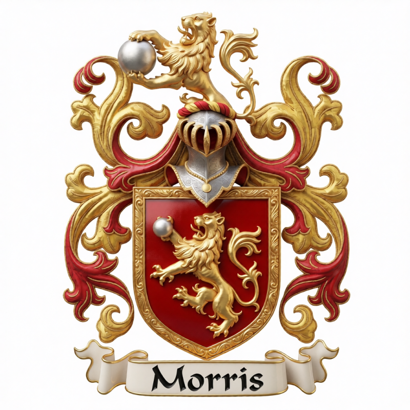 Morris Family Crest - 2

