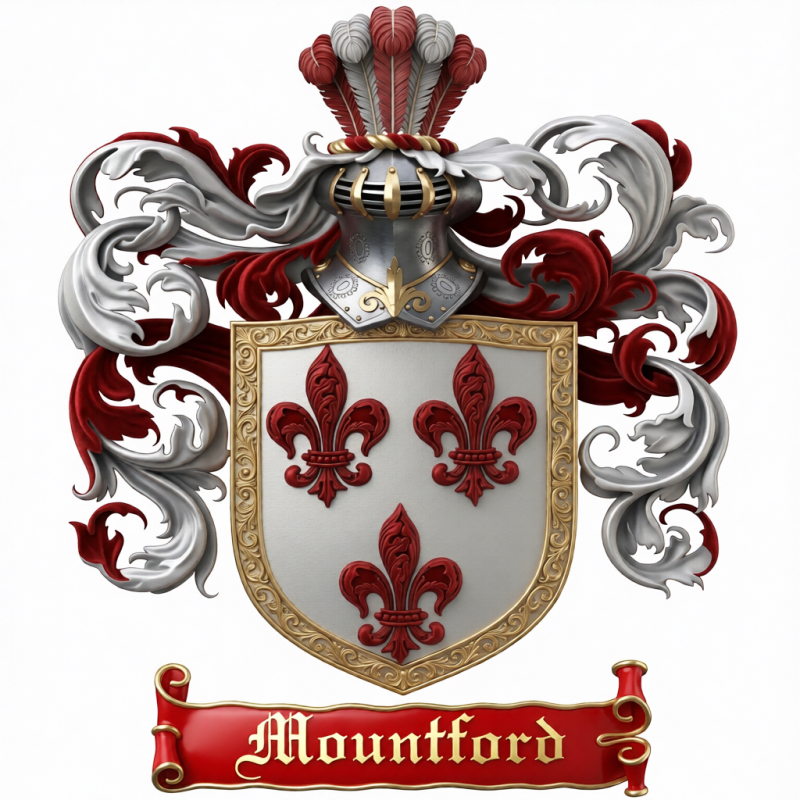 Mountford Family Crest - 1
