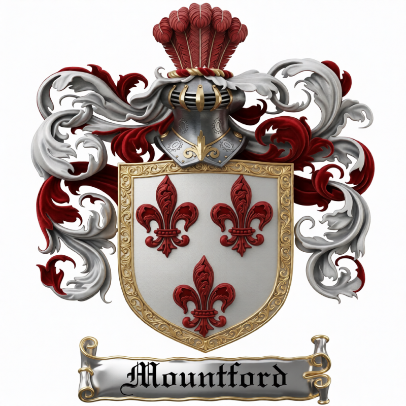 Mountford Family Crest - 3
