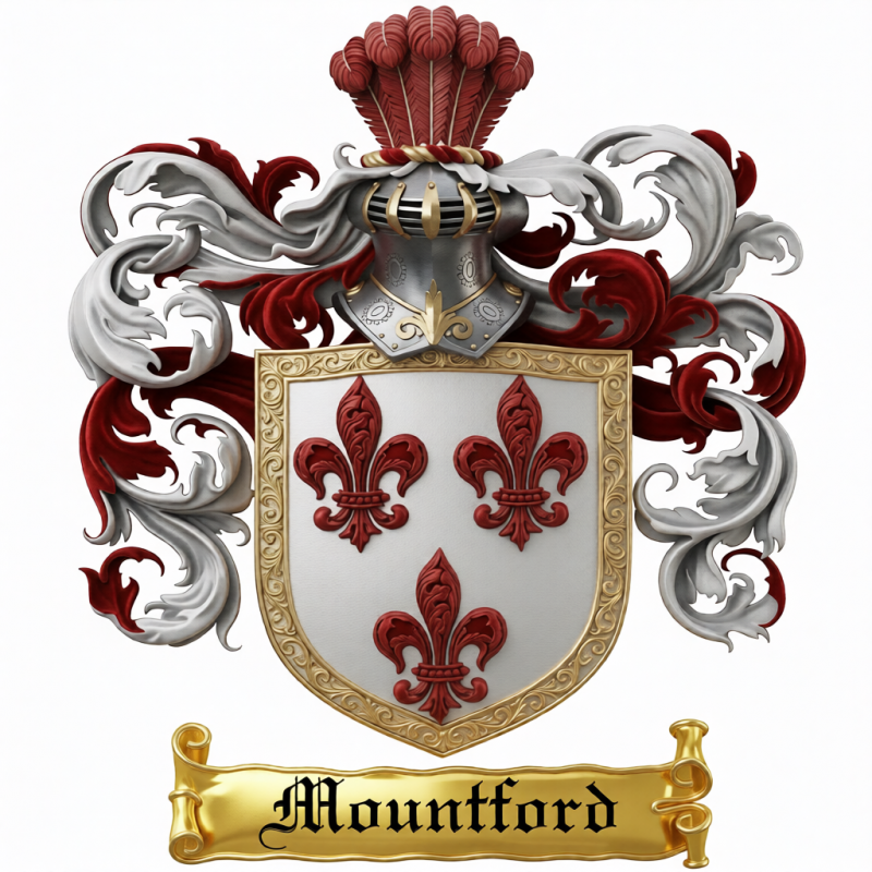 Mountford Family Crest - 4
