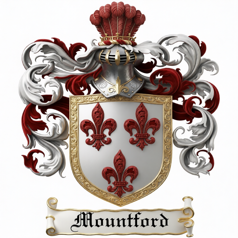 Mountford Family Crest - 5
