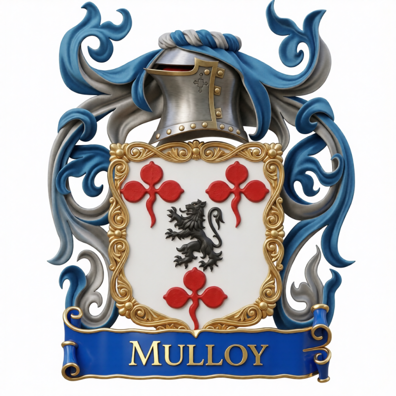 Mulloy Family Crest - 1
