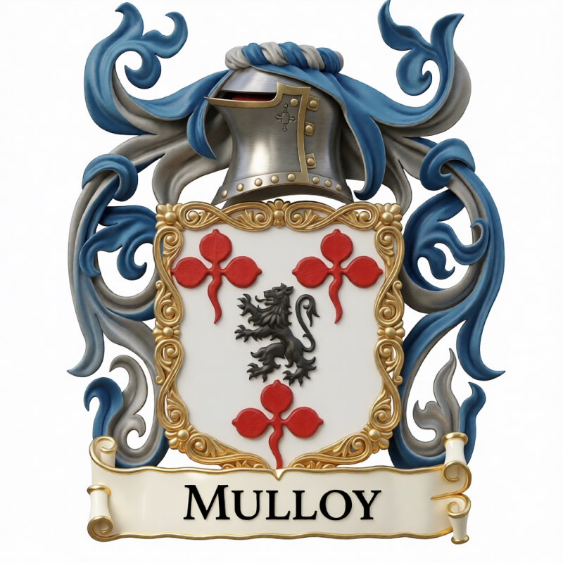 Mulloy Family Crest - 2
