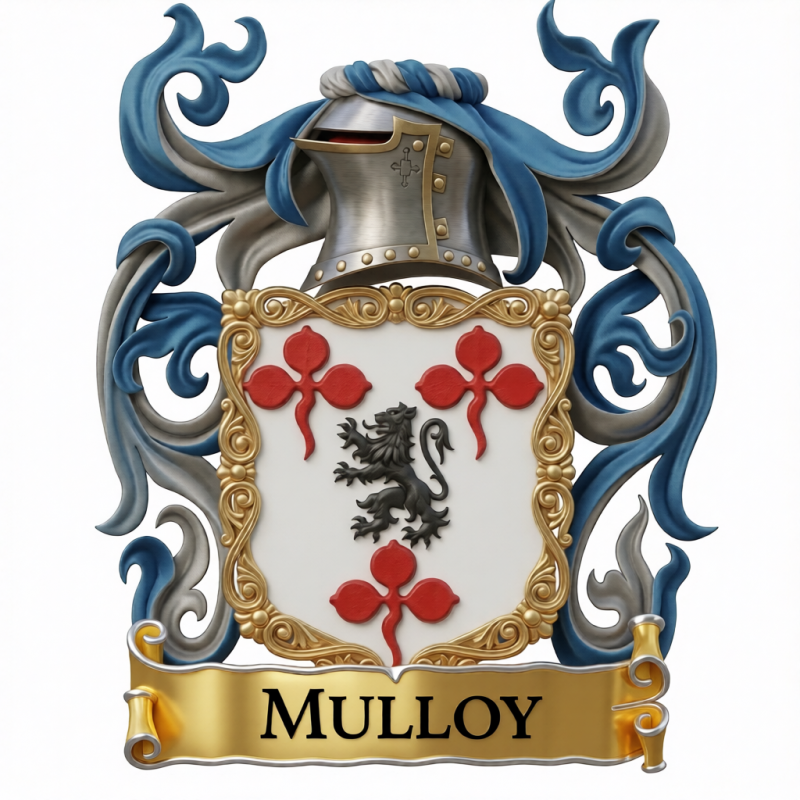Mulloy Family Crest - 3
