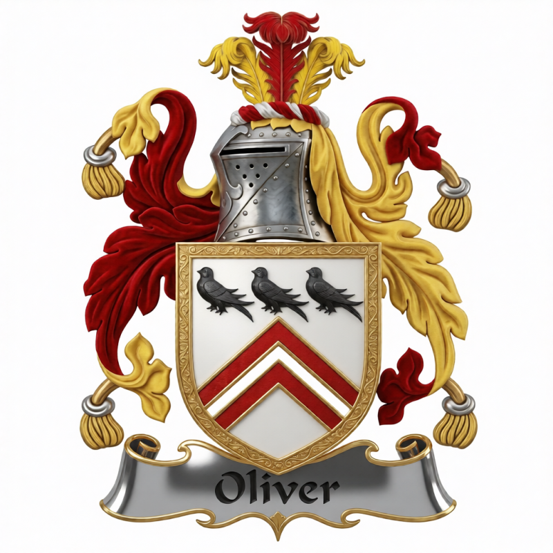 Oliver Family Crest - 1

