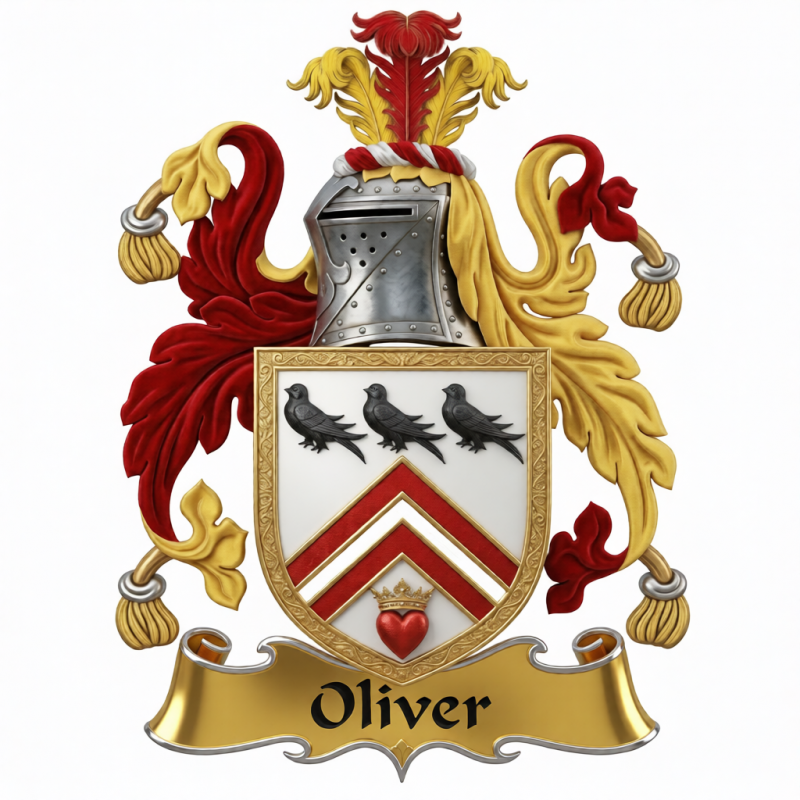 Oliver Family Crest - 2
