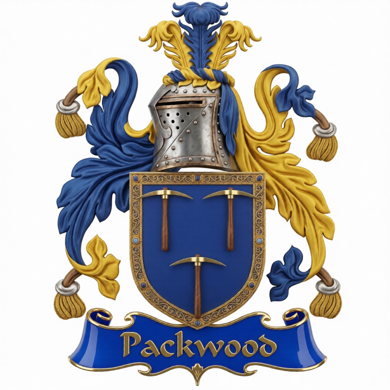 Packwood Family Crest - 1
