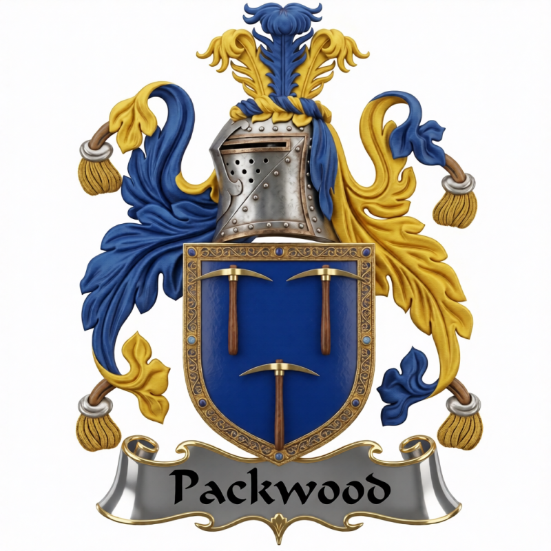 Packwood Family Crest - 2

