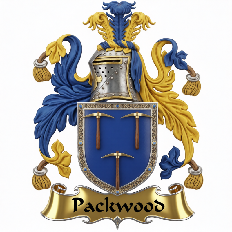 Packwood Family Crest - 3

